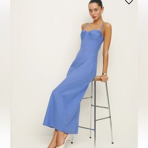Reformation Blue Maxi Dress